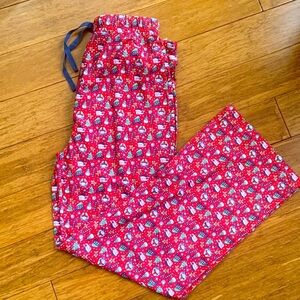 NEW VINEYARD VINES Kids Holiday Pajama Pants sz L/16